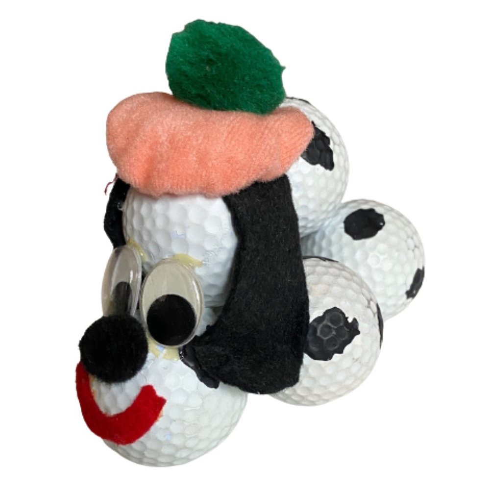3/$28 Handmade golf balls dog, Unique